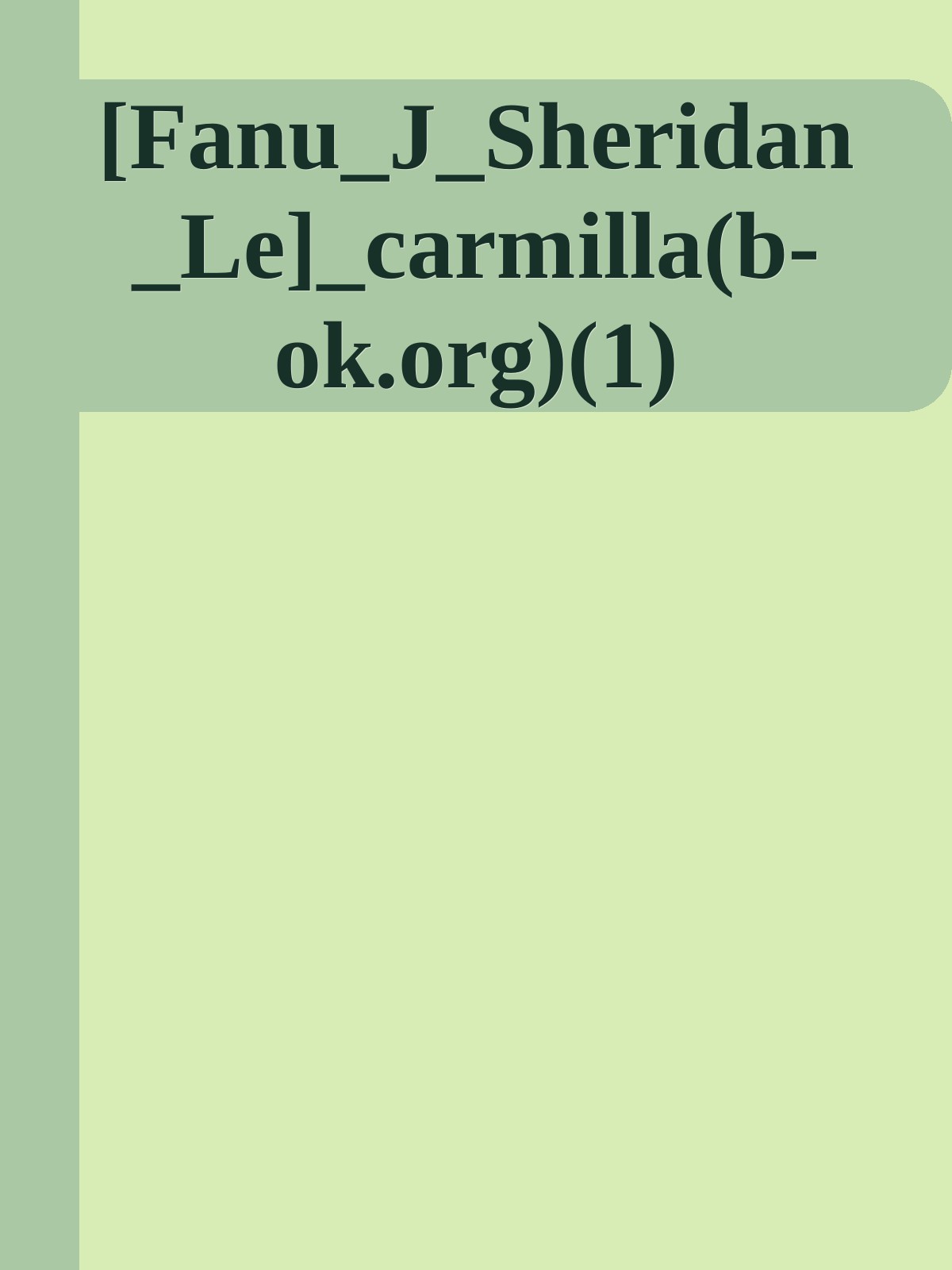 _carmilla