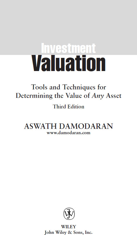 InvestmentValuation