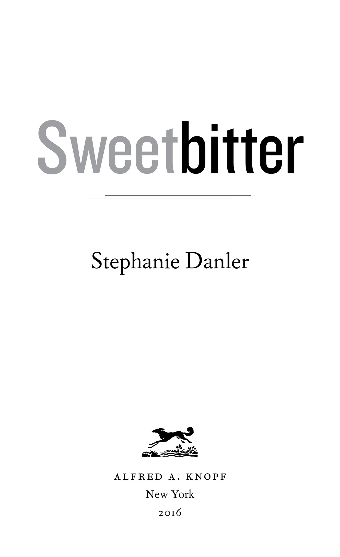 Sweetbitter